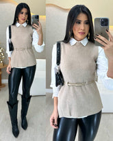LEGGING PU - Preto