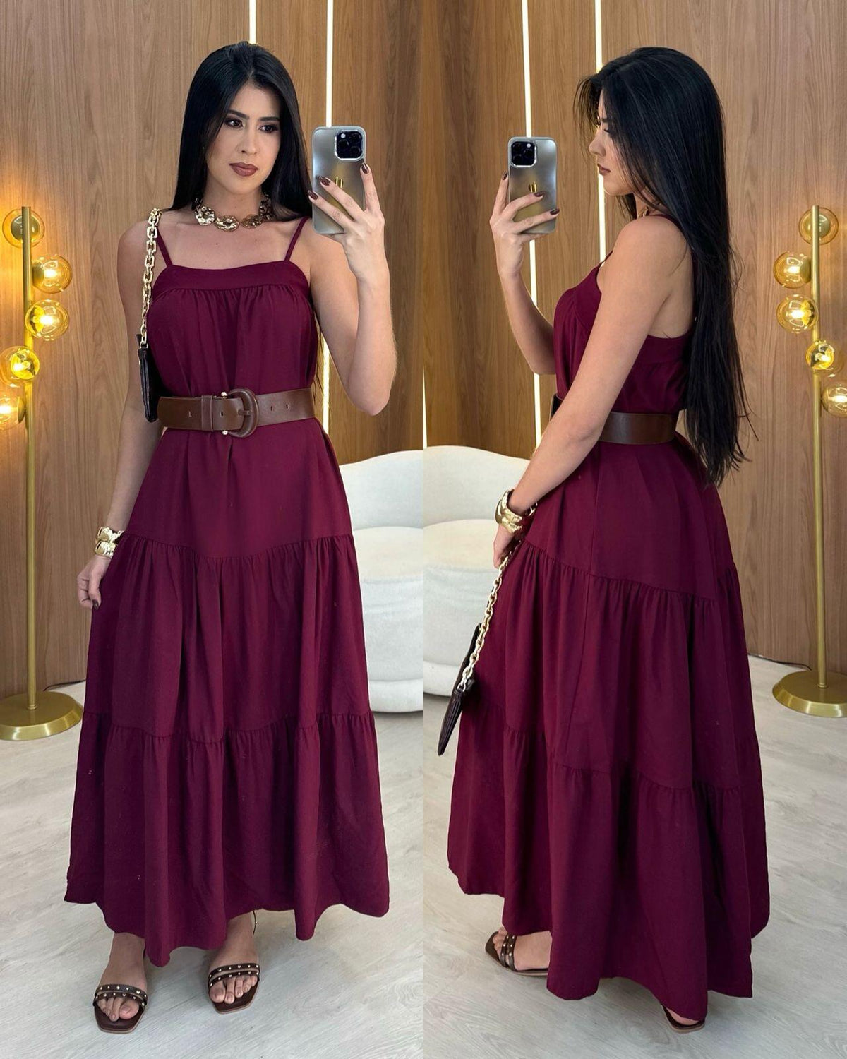 VESTIDO NULA MANGA - Preto